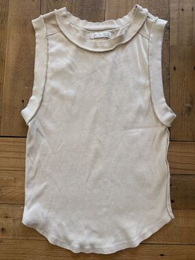 We The Free Ribbed Tank Top - Cream
Free People